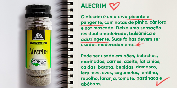 Sabores e saberes - Alecrim 2